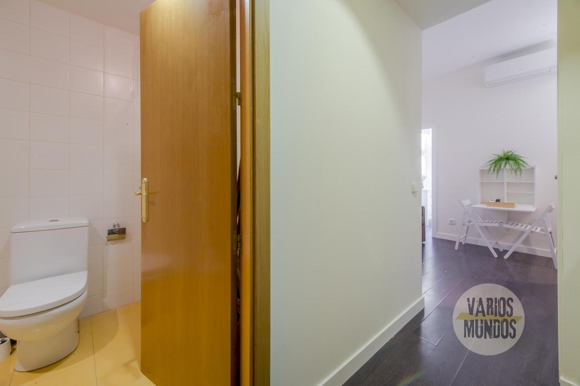 Confortable Apt Para 3 Pax A 1 Min De Gran Via Madryt Zewnętrze zdjęcie